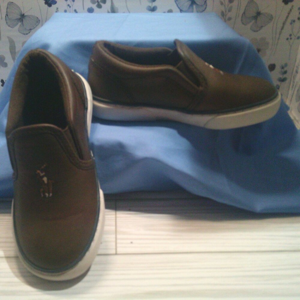 Ralph Lauren brown loafers